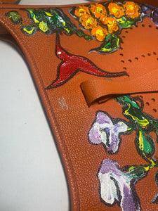 HERMES EVELYNE HAND PAINTED
