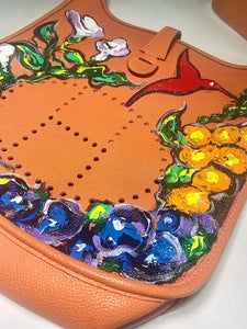 HERMES EVELYNE HAND PAINTED