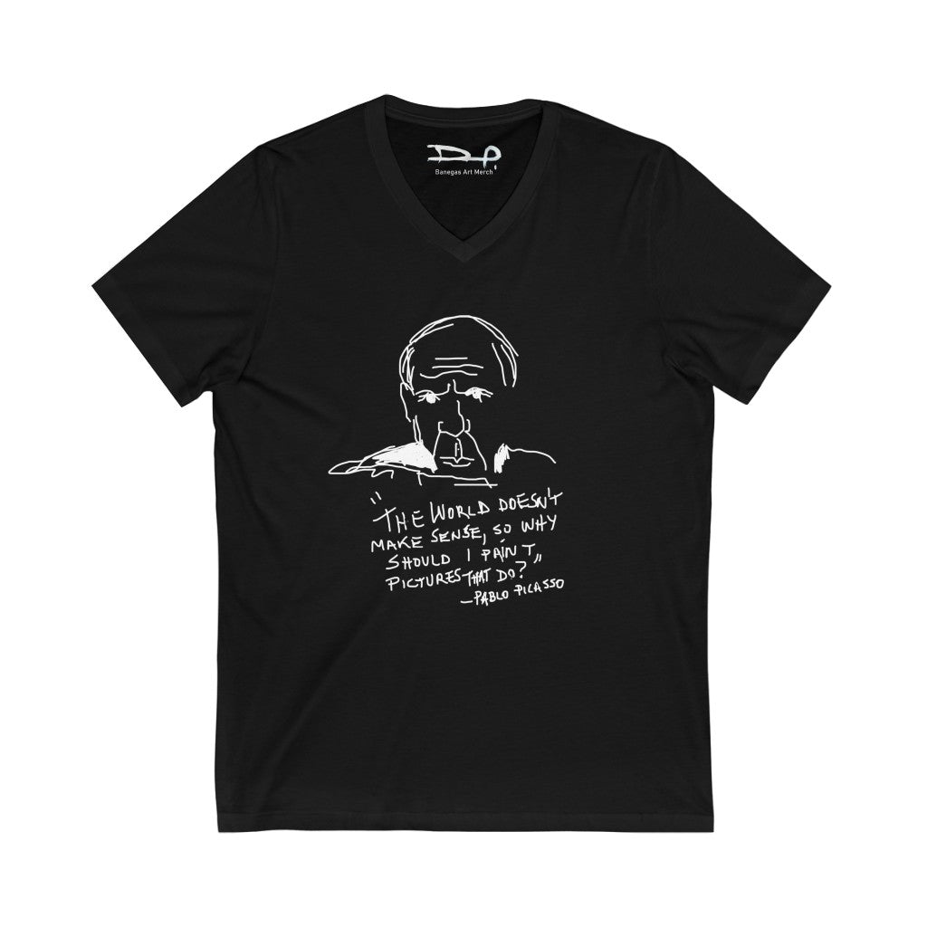 PICASSO V NECK T-SHIRT